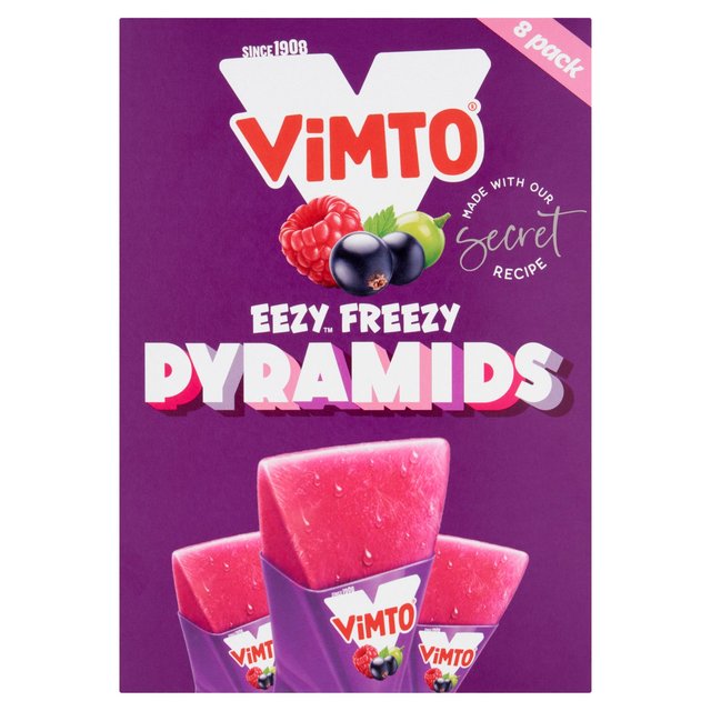 Vimto Eezy Freezy Pyramids  8 x 496ml