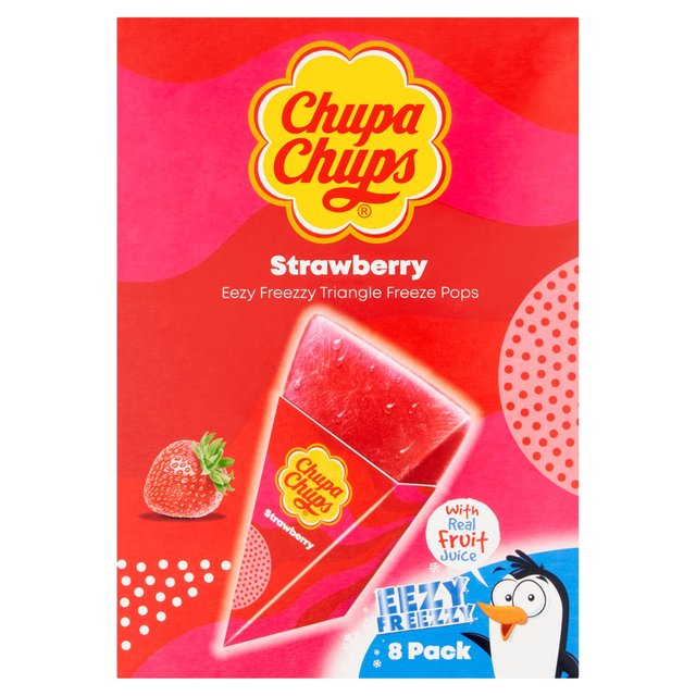 Chupa Chups Strawberry Triangles 496ml