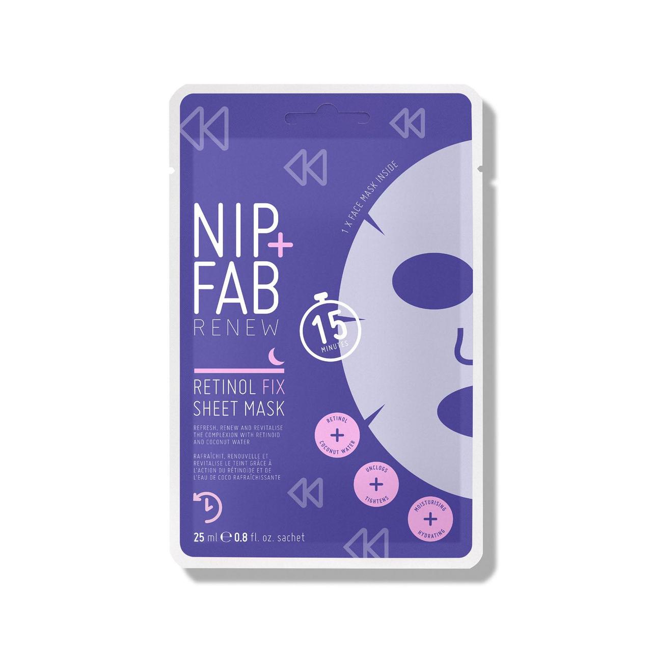 Nip+Fab Retinol Fix Anti Ageing Face Mask