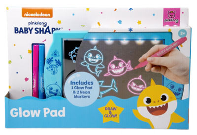 Baby Shark Glow In The Dark Doodle Pad