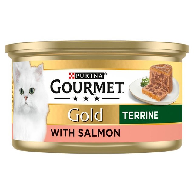 Gourmet Gold Terrine Salmon Wet Cat Food