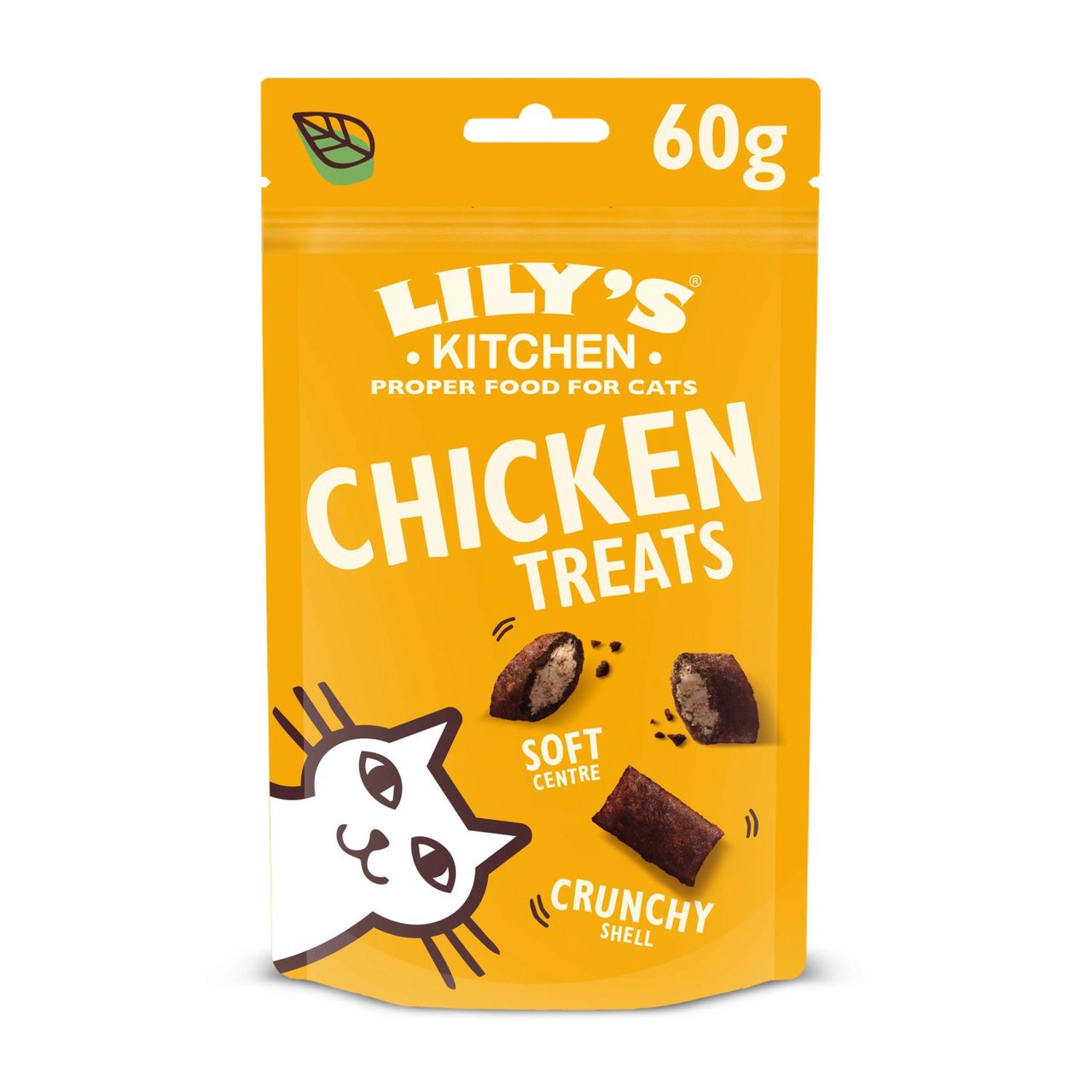 Lily's Kitchen Chicken Pillow Treats for Cats