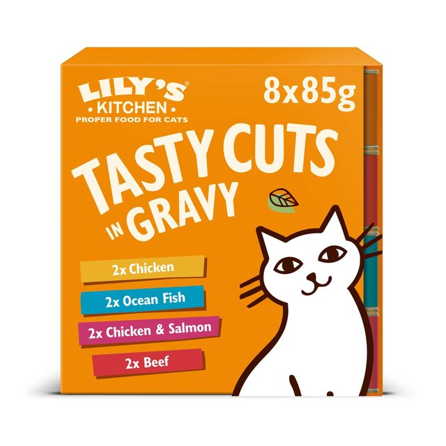 Lily's Kitchen Cat Tasty Cuts In Gravy 8 x 85g