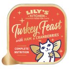 Lily’s Kitchen Festive Turkey & Ham Paté Wet Food For Cats 85g