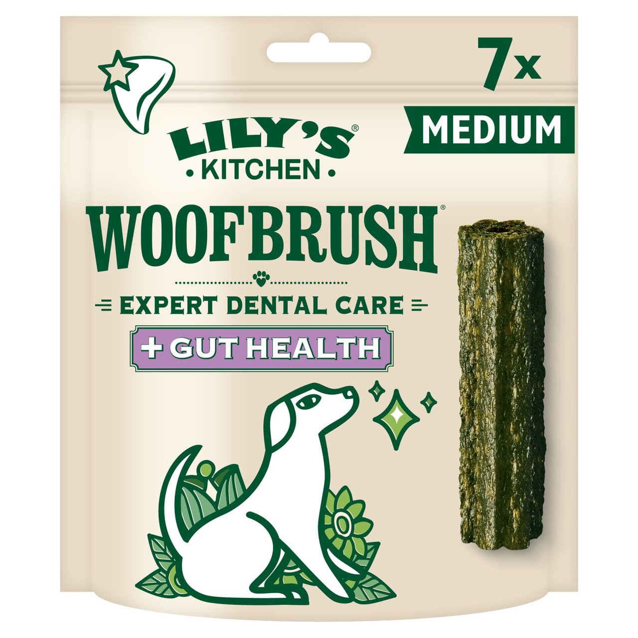 Lily's Kitchen Woofbrush Gut Health Medium Dog Multipack