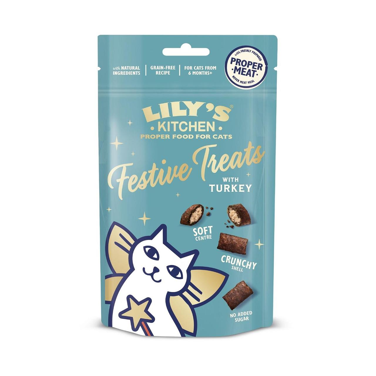 Lily's Kitchen Cat Christmas Turkey Treats