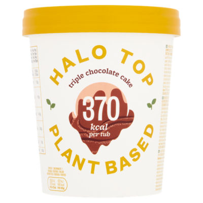 Halo Top Plant Based Triple Chocolate Cake