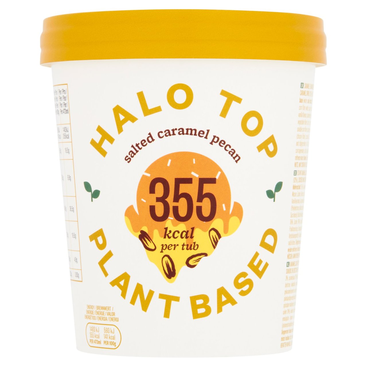 Halo Top Plant Based Salted Caramel Pecan