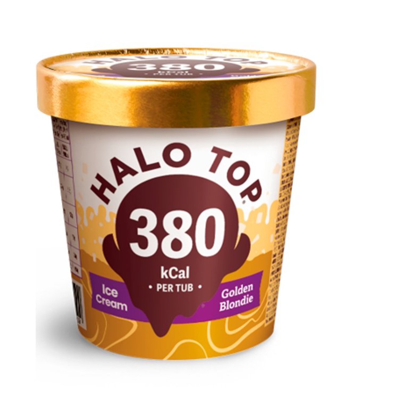 Halo Top Golden Blondie Low Calorie Ice Cream