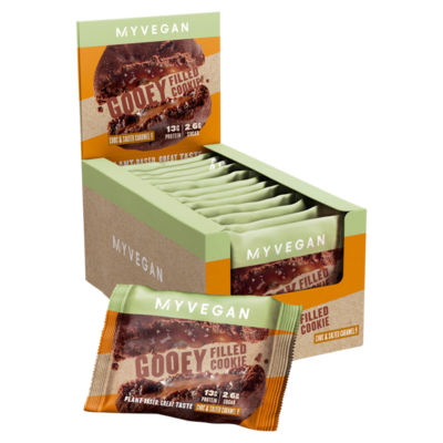 MyVegan Gooey Filled Cookie Choc & Salted Caramel Flavour 75g