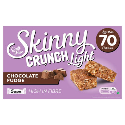 Skinny Crunch Light Chocolate Fudge Bars