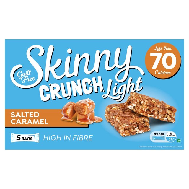 Skinny Crunch Light Salted Caramel 5 x 95g