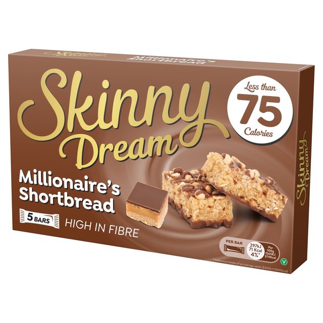 Skinny Dream Millionaires Shortbread 5 x 95g