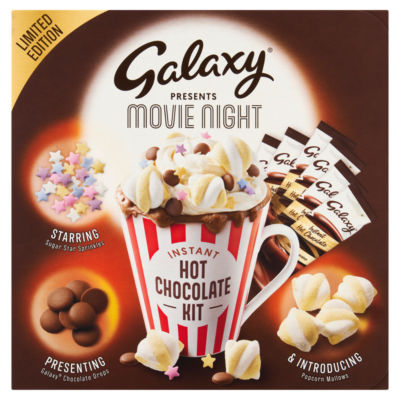 Galaxy Limited Edition Movie Night Instant Hot Chocolate Kit 265g