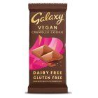 Galaxy Vegan Dairy Free Smooth Crumbled Cookie Chocolate