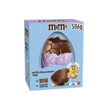 M&M's Crispy, Milk Chocolate Giant Easter Egg 506g