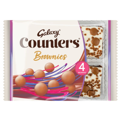 Galaxy Counters Brownies 4 Pack