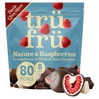 Trufru Raspberry in White & Dark Chocolate 227g