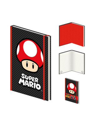Super Mario Toad A5 Notebook
