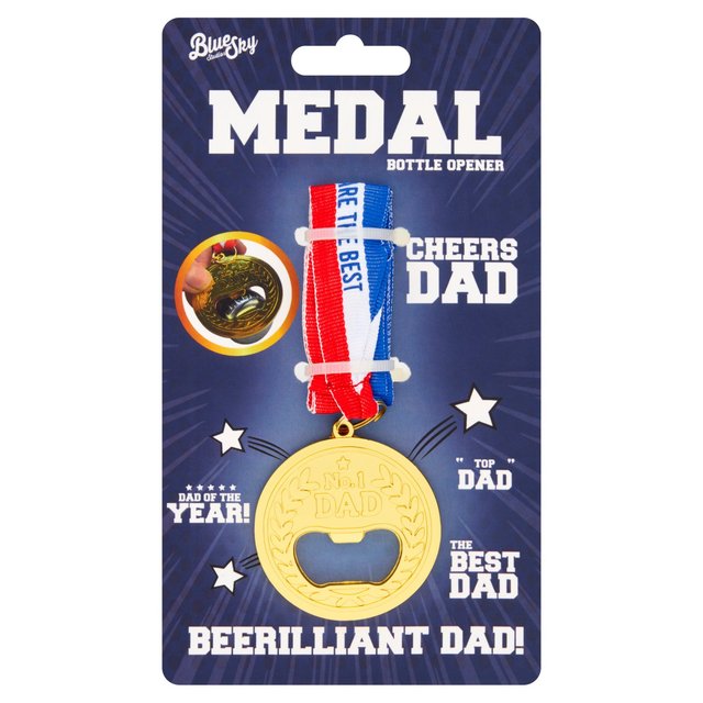 Father's Day Medal Bottle Opener 