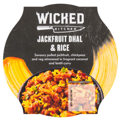 Wicked Kitchen Jackfruit Dhal & Rice 300g