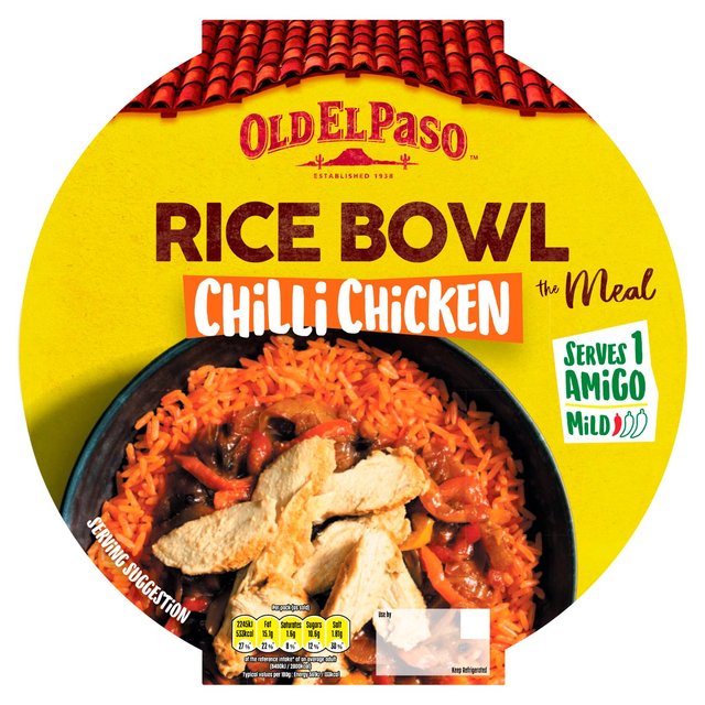 Old El Paso Chilli Chicken Rice Bowl  400g