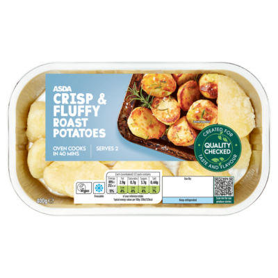 ASDA Crispy Roast Potatoes 400g