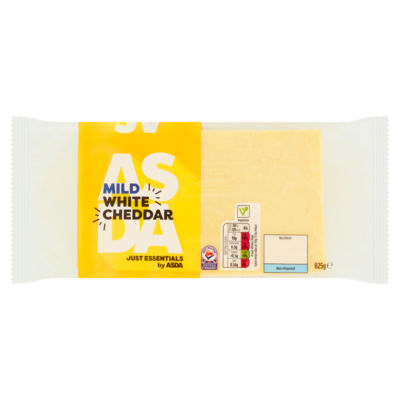 JUST ESSENTIALS by ASDA Mild White Cheddar 825g