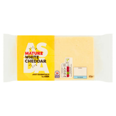 JUST ESSENTIALS by ASDA Mature White Cheddar 825g