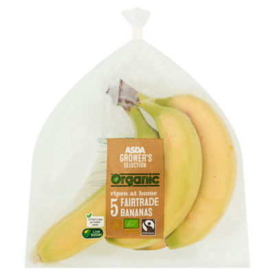 ASDA Organic 5 Fairtrade Bananas