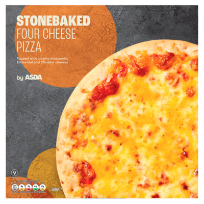 ASDA Stonebaked Four Cheese Pizza