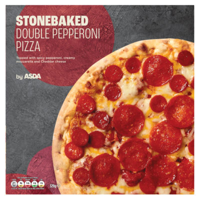 ASDA Stonebaked Double Pepperoni Pizza