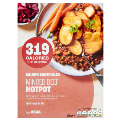 ASDA Calorie Counted Minced Beef Hotpot