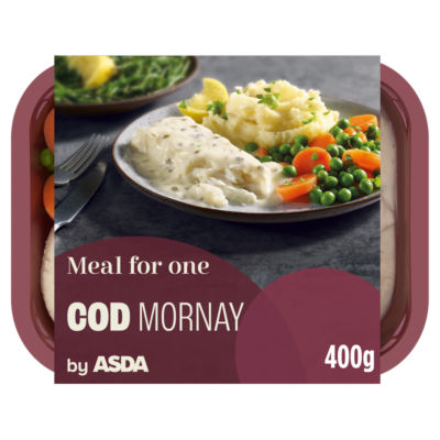 ASDA Meal For One Cod Mornay 400g