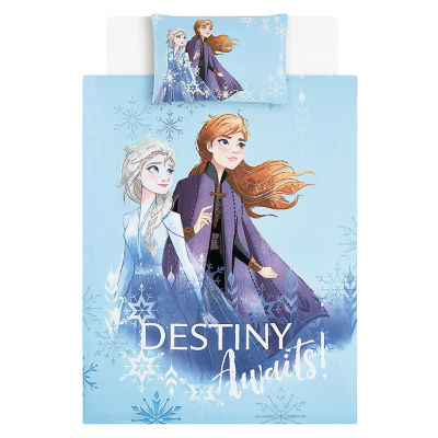 Frozen Elsa And Anna Easy Care Toddler Duvet Set