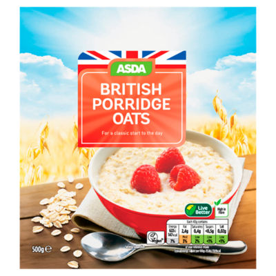 ASDA British Porridge Oats 500g