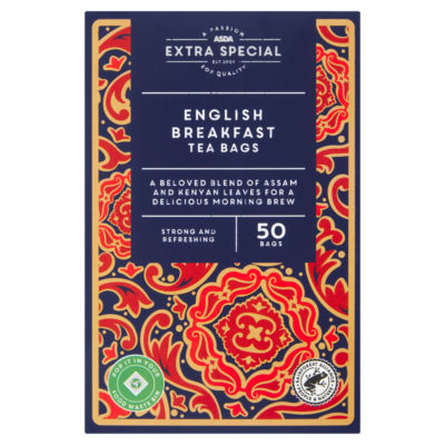 ASDA Extra Special 50 English Breakfast Tea Bags