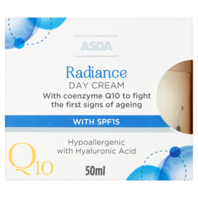 ASDA Q10 Radiance Day Cream with SPF 15