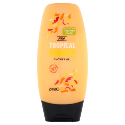 ASDA Tropical Mango Shower Gel - HelloSupermarket