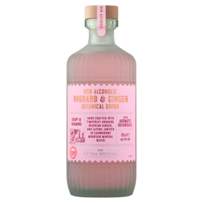 ASDA Extra Special Non Alcoholic Rhubarb & Ginger Botanical Drink 70cl