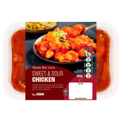 ASDA Main For Two Sweet & Sour Chicken 400g