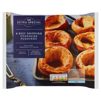 ASDA Extra Special 6 Beef Dripping Yorkshire Puddings