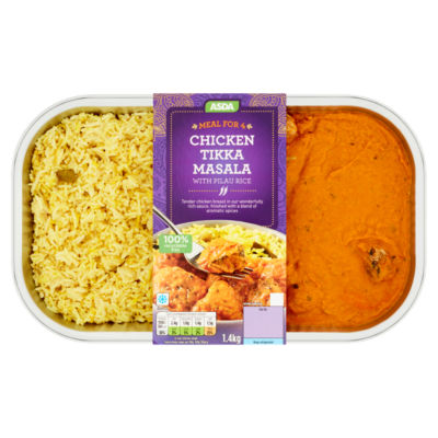 ASDA Chicken Tikka Masala with Pilau Rice