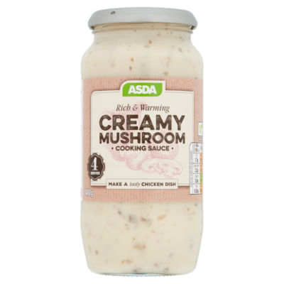 ASDA Creamy Mushroom Cooking Sauce 480g