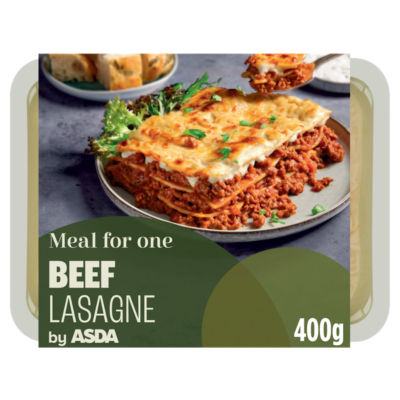 ASDA Meal For One Beef Lasagne 400g