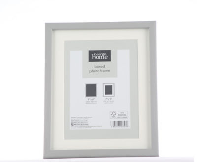 George Home Grey Boxed Frame 7 x 5Inch