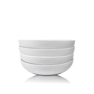 George Home White Pasta Bowl