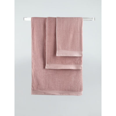 George Home Small Dusky Pink Cotton Hand Towel