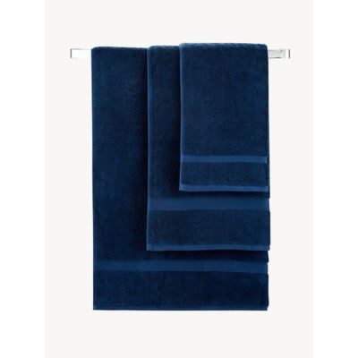 George Home Large Blue Super Soft Cotton Bath Sheet