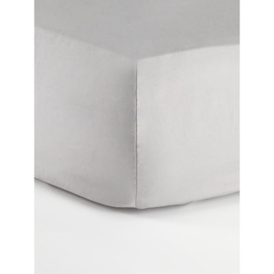 George Home Grey Just Wellness Tencel Fitted Sheet - Double